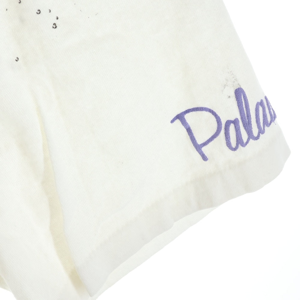 VINTAGE(ヴィンテージ) 90s PALAU ISLAND 90s OVERPRINT T-SHIRT DIVE JAWS 総柄プリントTシャツ ホワイト