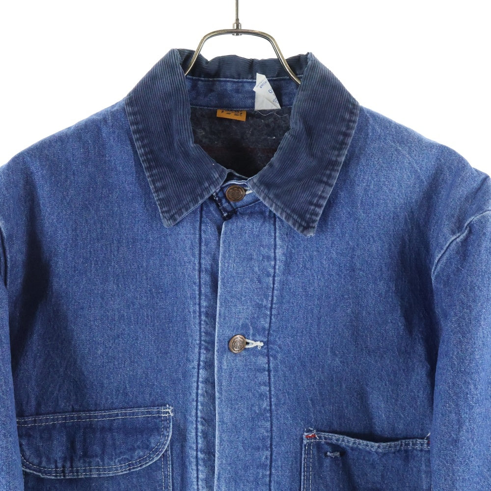 Wrangler(ラングラー) 80s BIG BEN DENIM COVERALL デニムカバーオール ブランケット付き 5C99BLC ブルー