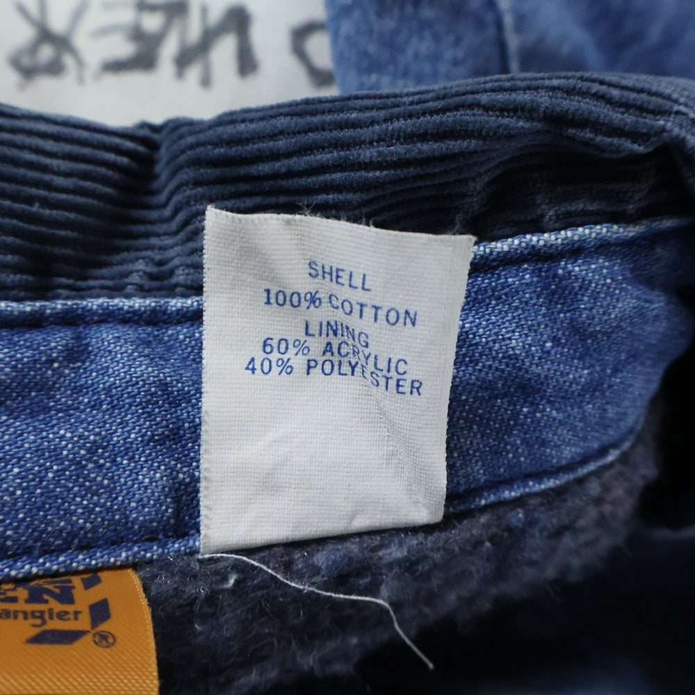 Wrangler(ラングラー) 80s BIG BEN DENIM COVERALL デニムカバーオール ブランケット付き 5C99BLC ブルー