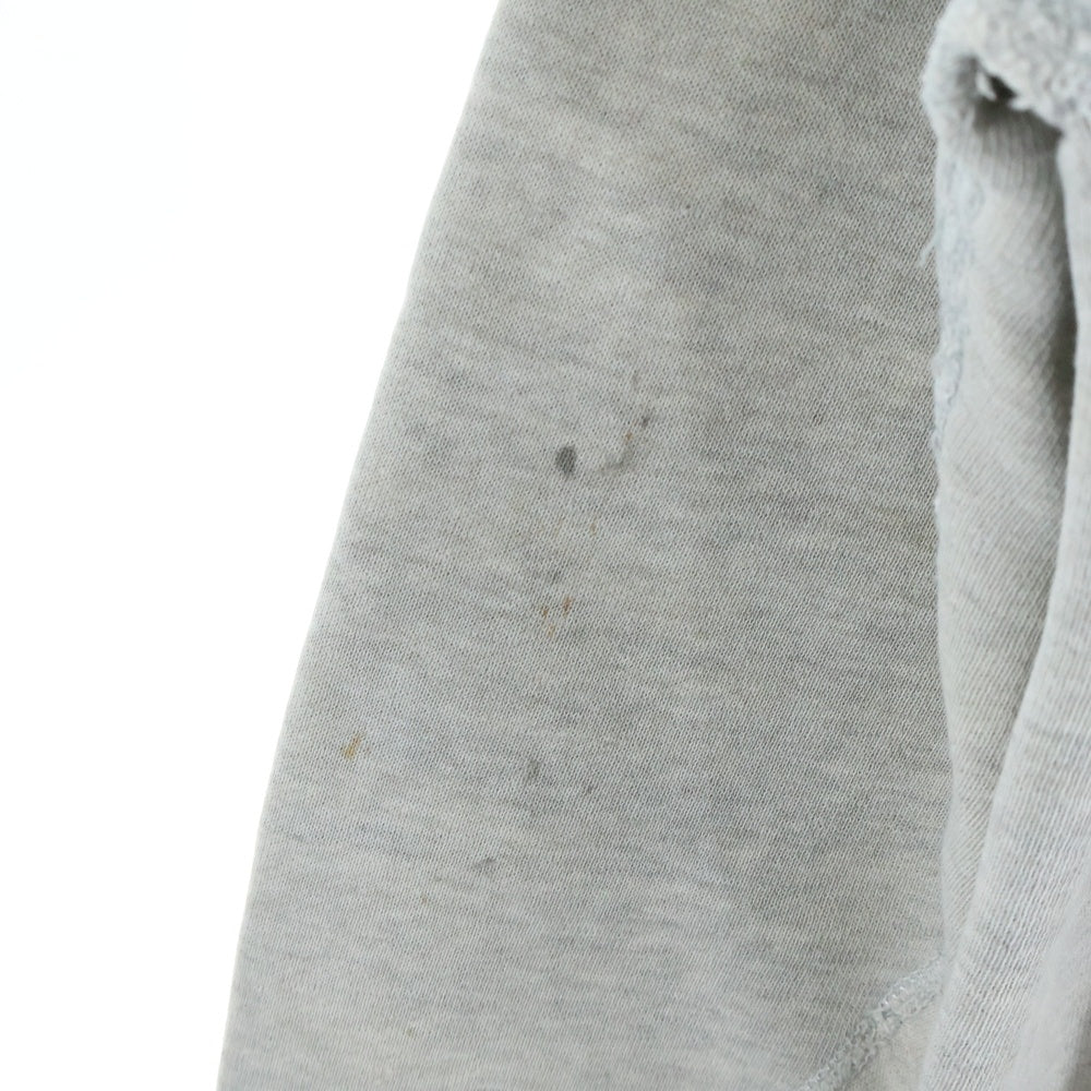 VINTAGE(ヴィンテージ) 50-60s Wilson 3段 前V クルーネックスウェット 長袖トレーナー グレー