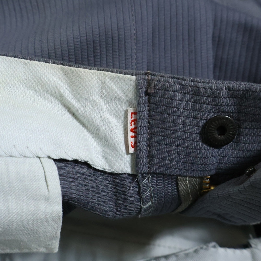Levi's(リーバイス) 60s VINTAGE CASUAL CONTINENTAL MARK2 FLIP TOP カジュアルピケパンツ ライトネイビー