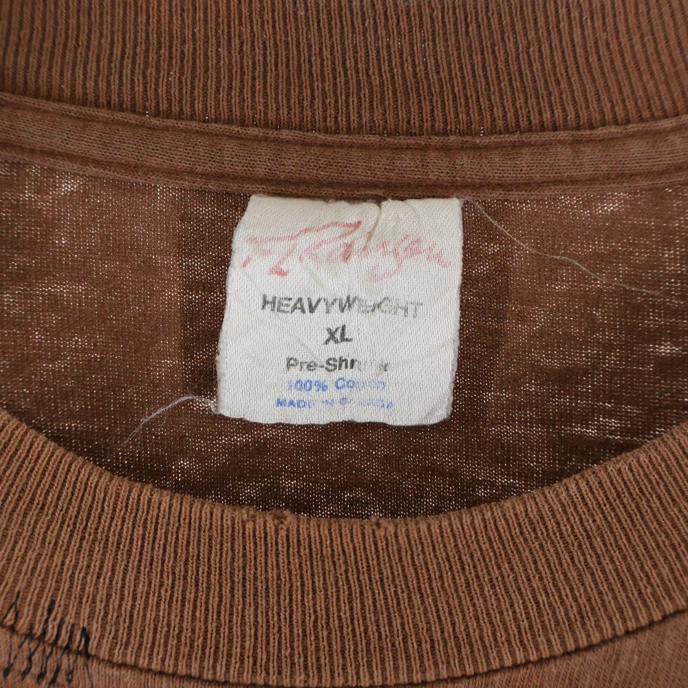 VINTAGE(ヴィンテージ) 90S GREEN DAY NIMROD L/S 97 グリーンデイ ニムロッド 長袖 Tシャツ カットソー ブラウン