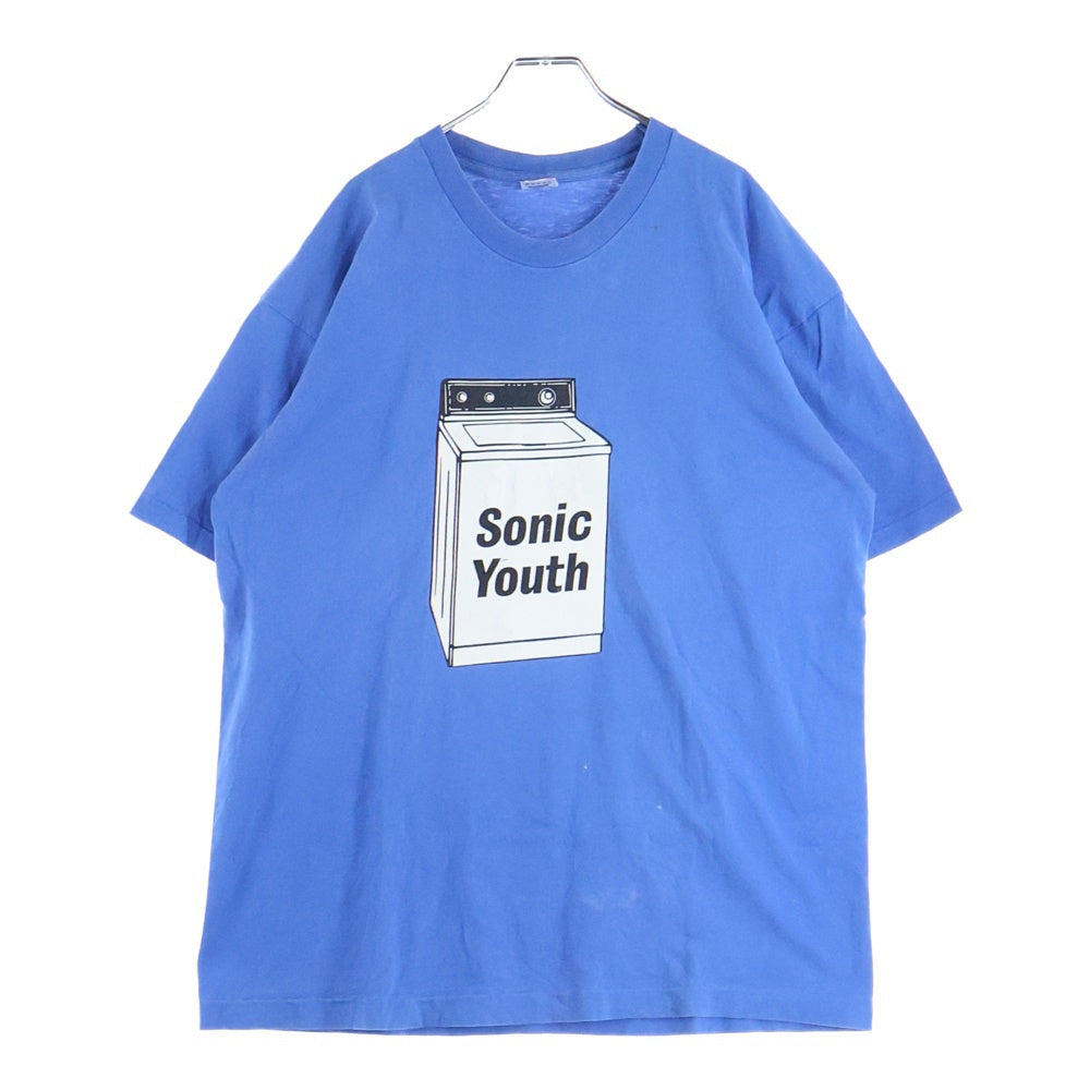 VINTAGE(ヴィンテージ) 90s SONIC YOUTH WASHING MACHINE FRUIT OF THE LOOM TEE ソニックユース 両面プリント半袖Tシャツ カットソー ブルー