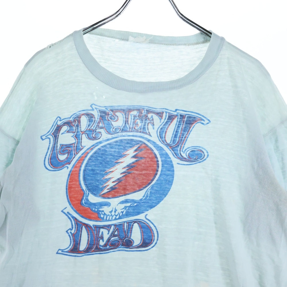 VINTAGE(ヴィンテージ) 70s GRATEFUL DEAD 1973 グレートフルデッド 半袖Tシャツ ライトブルー