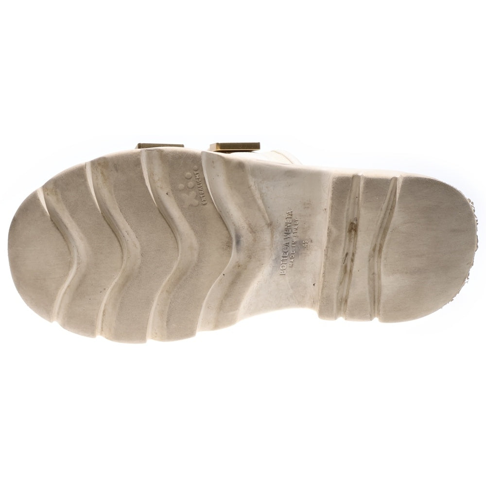 BOTTEGA VENETA(ボッテガヴェネタ) フラッシュバックルストラップ フラットサンダルアイボリー