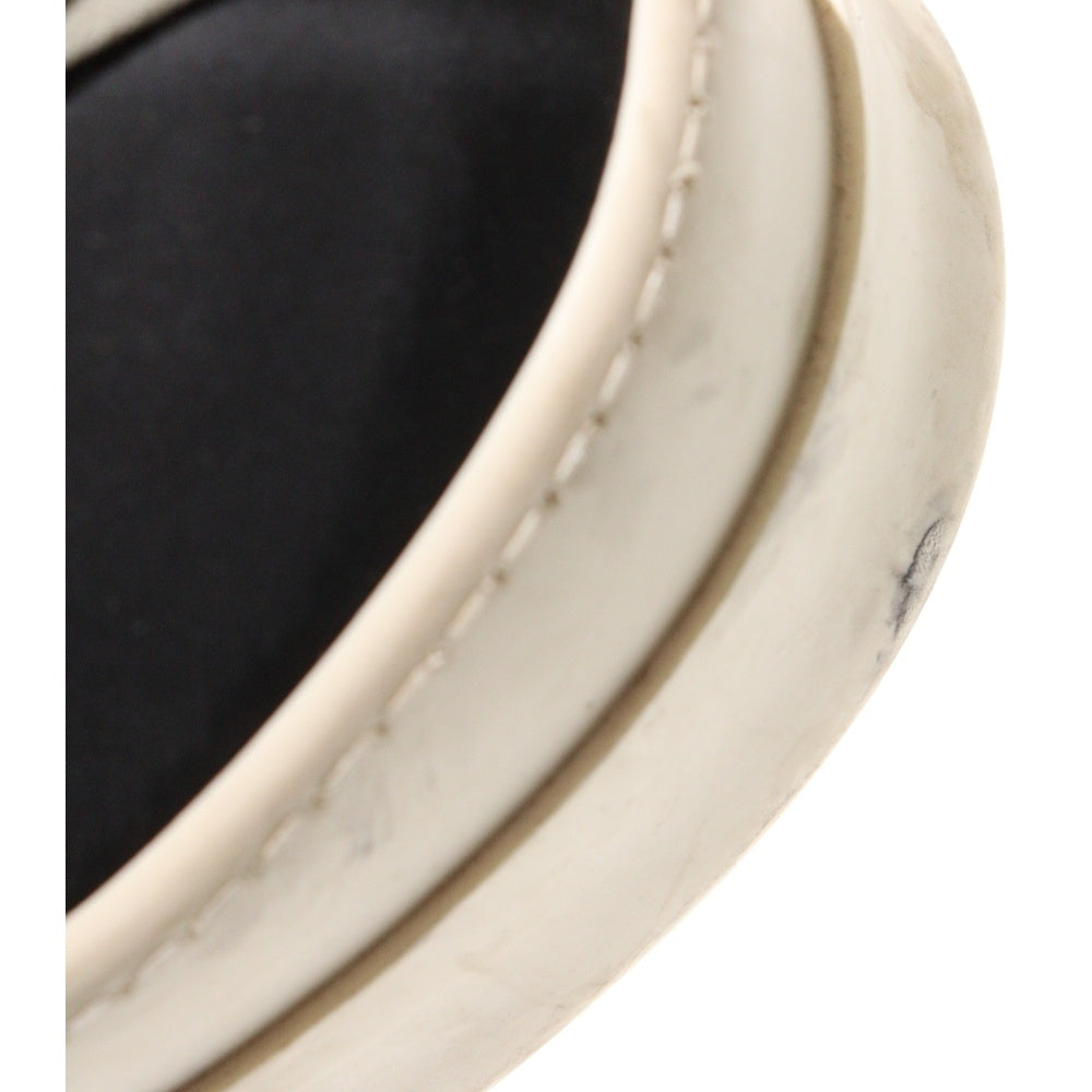 Rick Owens(リックオウエンス) 23AW ×MONCLER BIG ROCKS PADDED BOOTS I209N4H00020 M3863 ×モンクレール パデットブーツ ロゴダウンブーツ ブラック/ホワイト