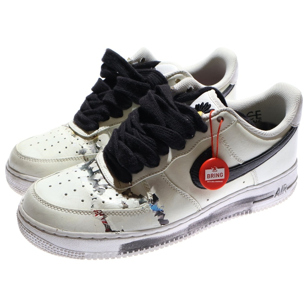 NIKE(ナイキ) ×PEACEMINUSONE AIR FORCE1 07 PARANOISE DD3223-100 ×ピースマイナスワン エアフォース1 07 パラノイズ ローカットスニーカー ホワイト US10/28.0cm