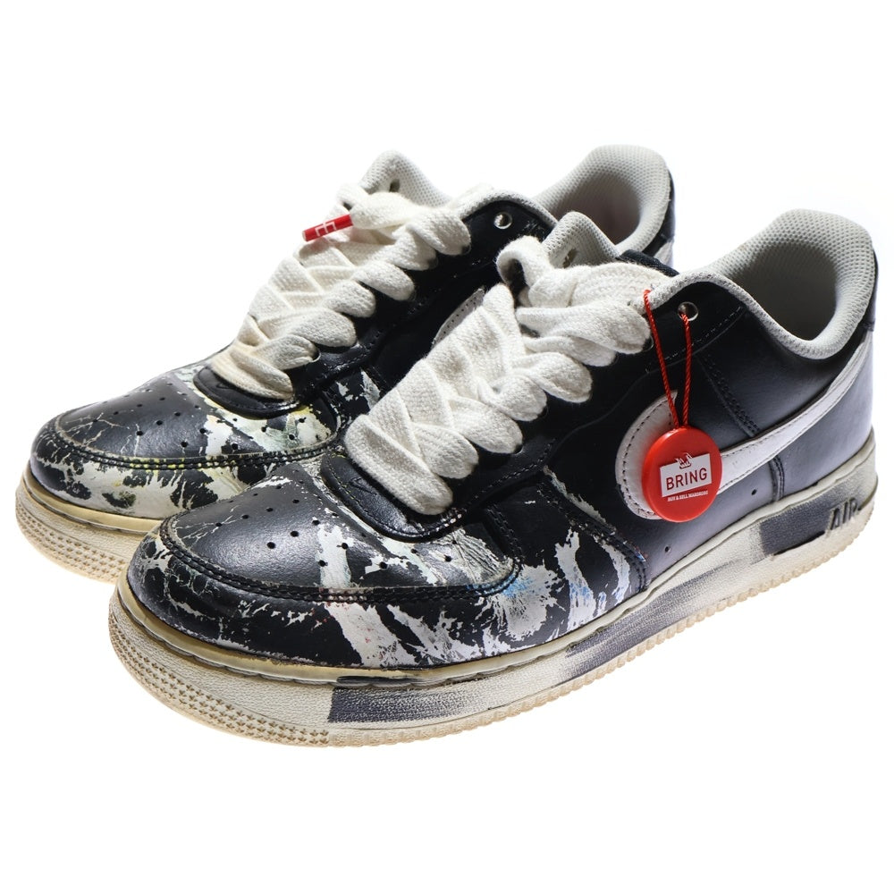 NIKE(ナイキ) ×PEACEMINUSONE AIR FORCE 1 LOW PARA NOISE ピースマイナスワン エアフォース1 パラノイズ ローカットスニーカー ブラック US10/28cm AQ3692-001