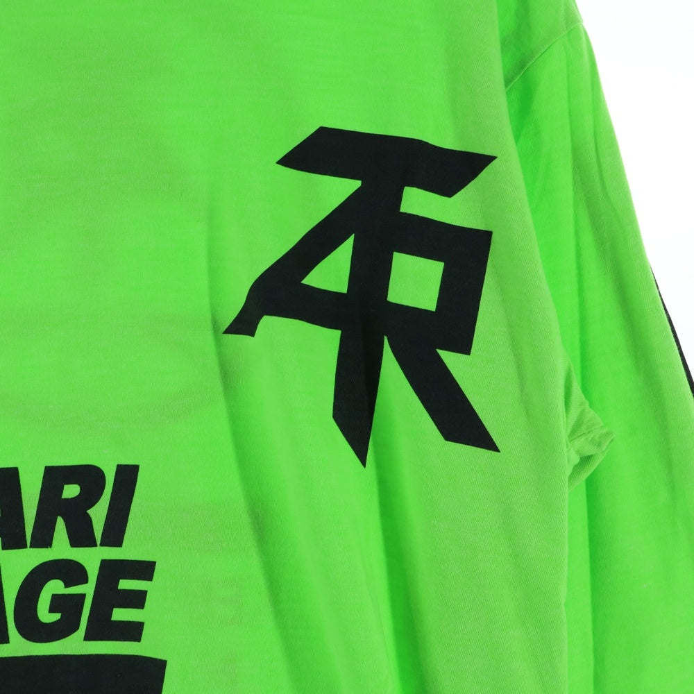 NEIGHBORHOOD(ネイバーフッド) ATR-2 CE-CREW LS 181MBATN-CSM06S プリント長袖Tシャツ グリーン