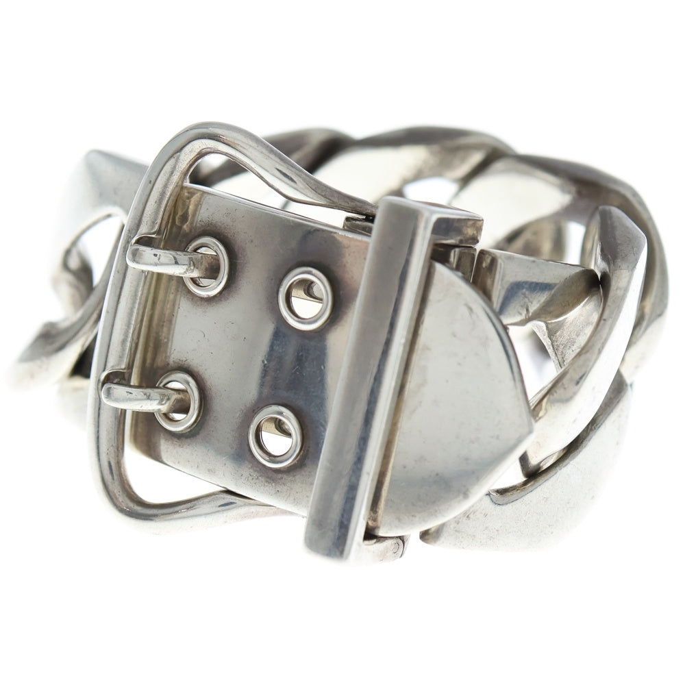 HERMES(エルメス) BOUCLE SELIER TGM 5LINK ブックルセリエ ブレスレット シルバー