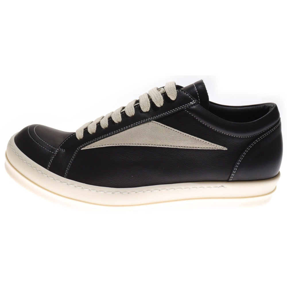 Rick Owens(リックオウエンス) VINTAGE SNEAKS RU02E1897LCOLVS ヴィンテージスニーカー ブラック/ホワイト