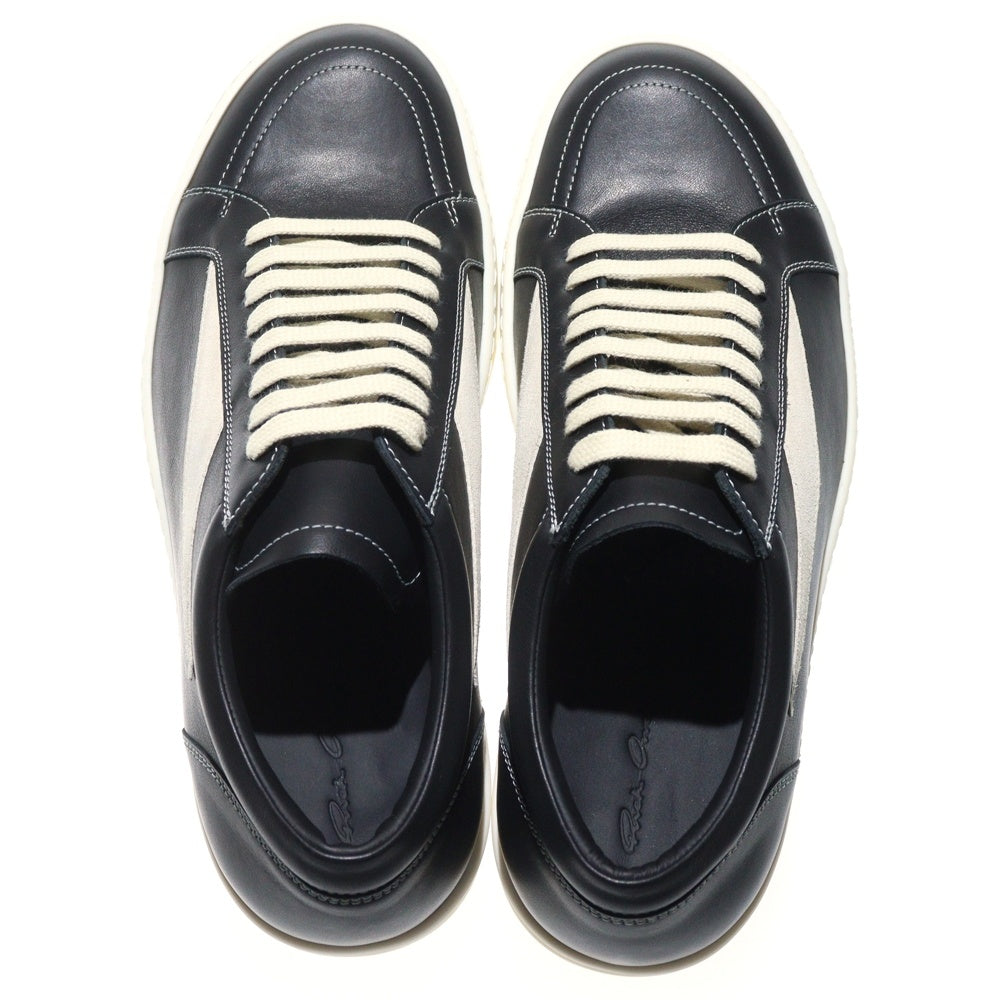 Rick Owens(リックオウエンス) VINTAGE SNEAKS RU02E1897LCOLVS ヴィンテージスニーカー ブラック/ホワイト