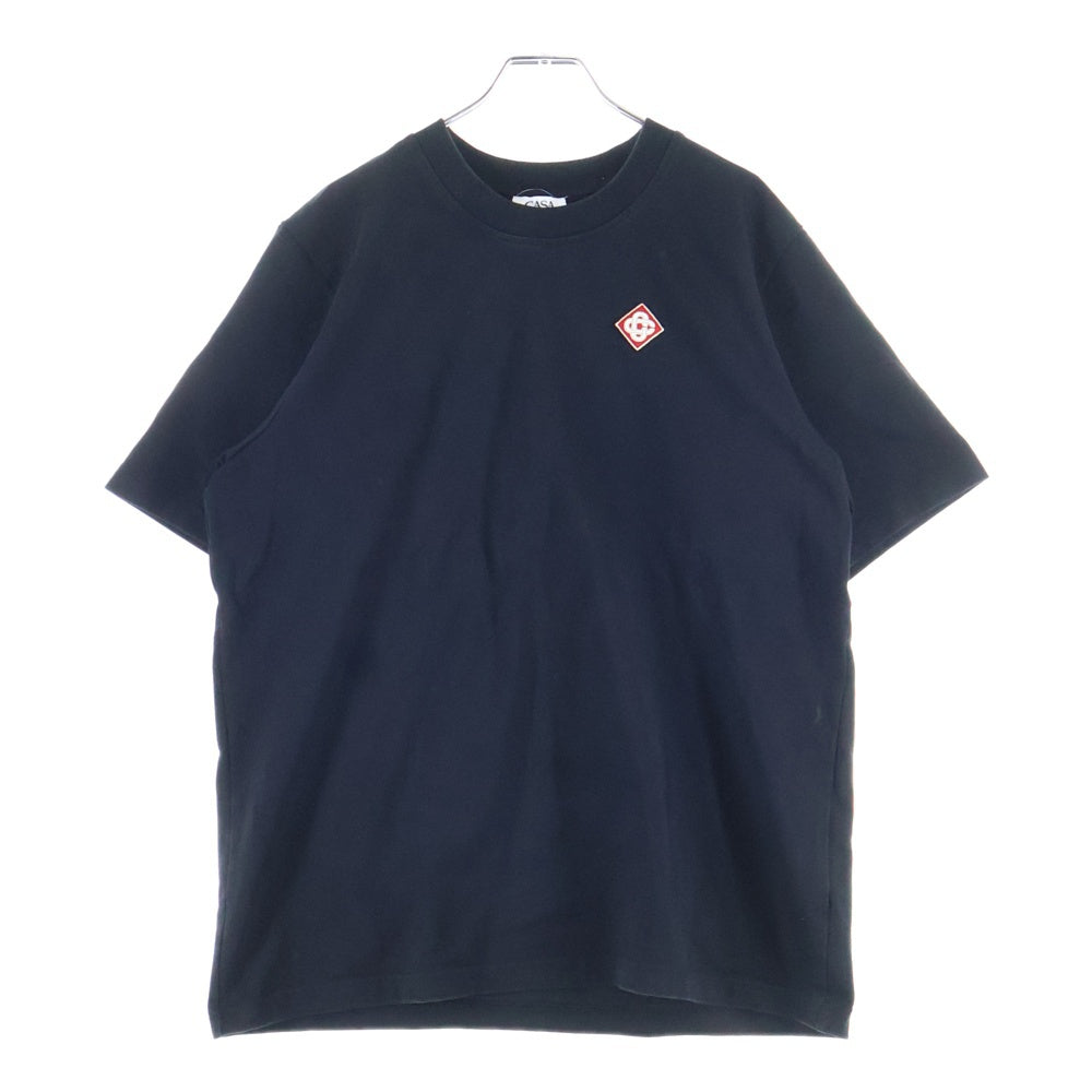CASABLANCA(カサブランカ) DIAMOND LOGO TEE MS25-JTS-001-14 ダイアモンドロゴ 半袖Tシャツ ブラック