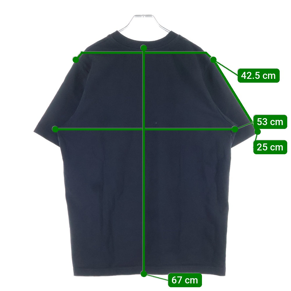 CASABLANCA(カサブランカ) DIAMOND LOGO TEE MS25-JTS-001-14 ダイアモンドロゴ 半袖Tシャツ ブラック