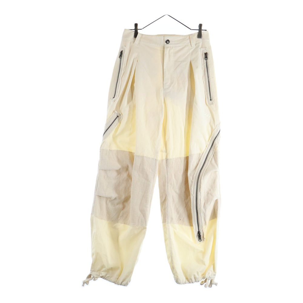 SAN SAN GEAR(サン サン ギア) 25AW WAVE ZIP CARGO PANTS SG25-02A-A01 ウェーブジップ カーゴパンツ アイボリー