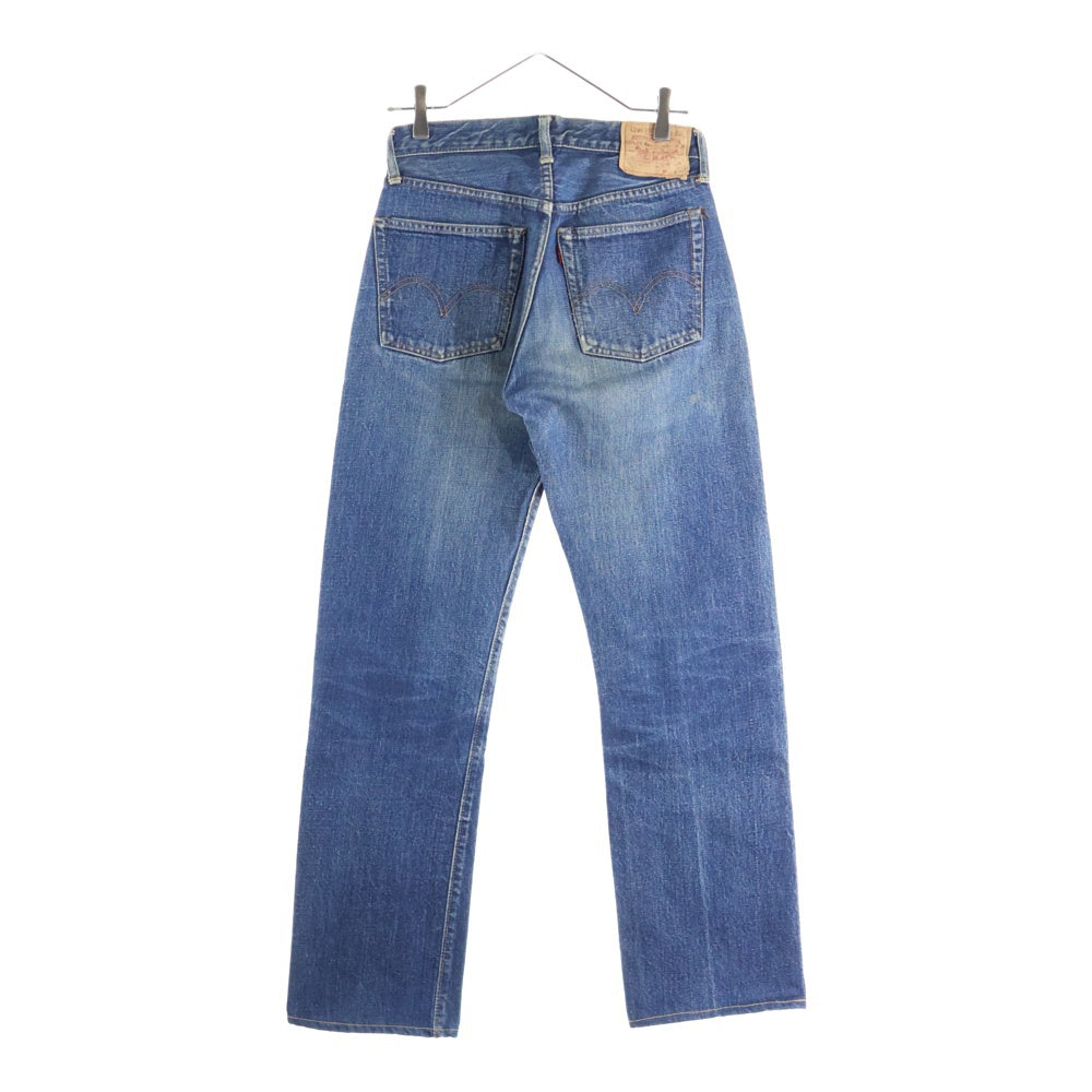 Levi's(リーバイス) 50-60S 501 BIG E 前期 両面タブ 均等V 足長R ボタン裏刻印18 デニムパンツ インディゴ