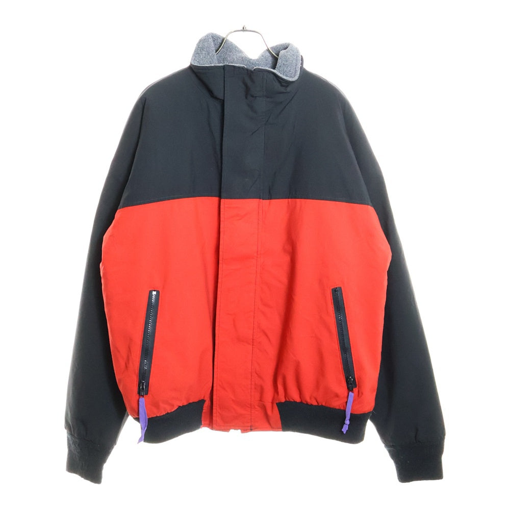 WOOLRICH(ウールリッチ) 80S BICOLOR GORE TEX JACKET バイカラー ツートン ゴアテックス ナイロンジャケット レッド/ブラック