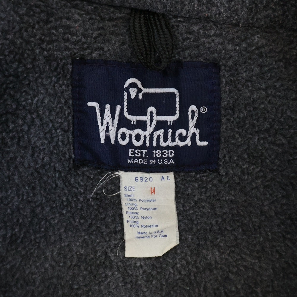 WOOLRICH(ウールリッチ) 80S BICOLOR GORE TEX JACKET バイカラー ツートン ゴアテックス ナイロンジャケット レッド/ブラック