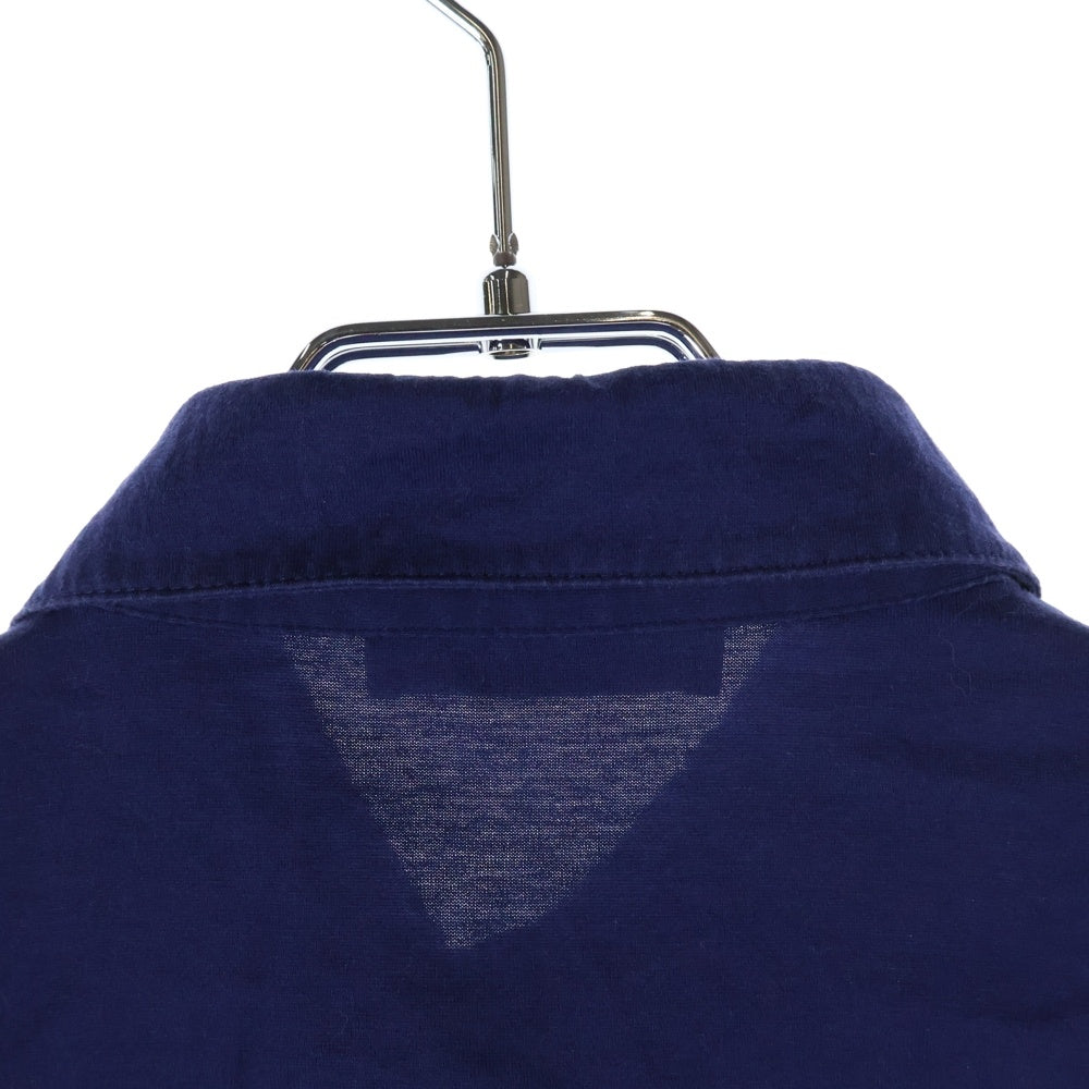 PRADA(プラダ) 19SS LOGO S/S POLO SHIRT 胸ロゴ 半袖 ポロシャツ ネイビーUJN007 R131 1GAW