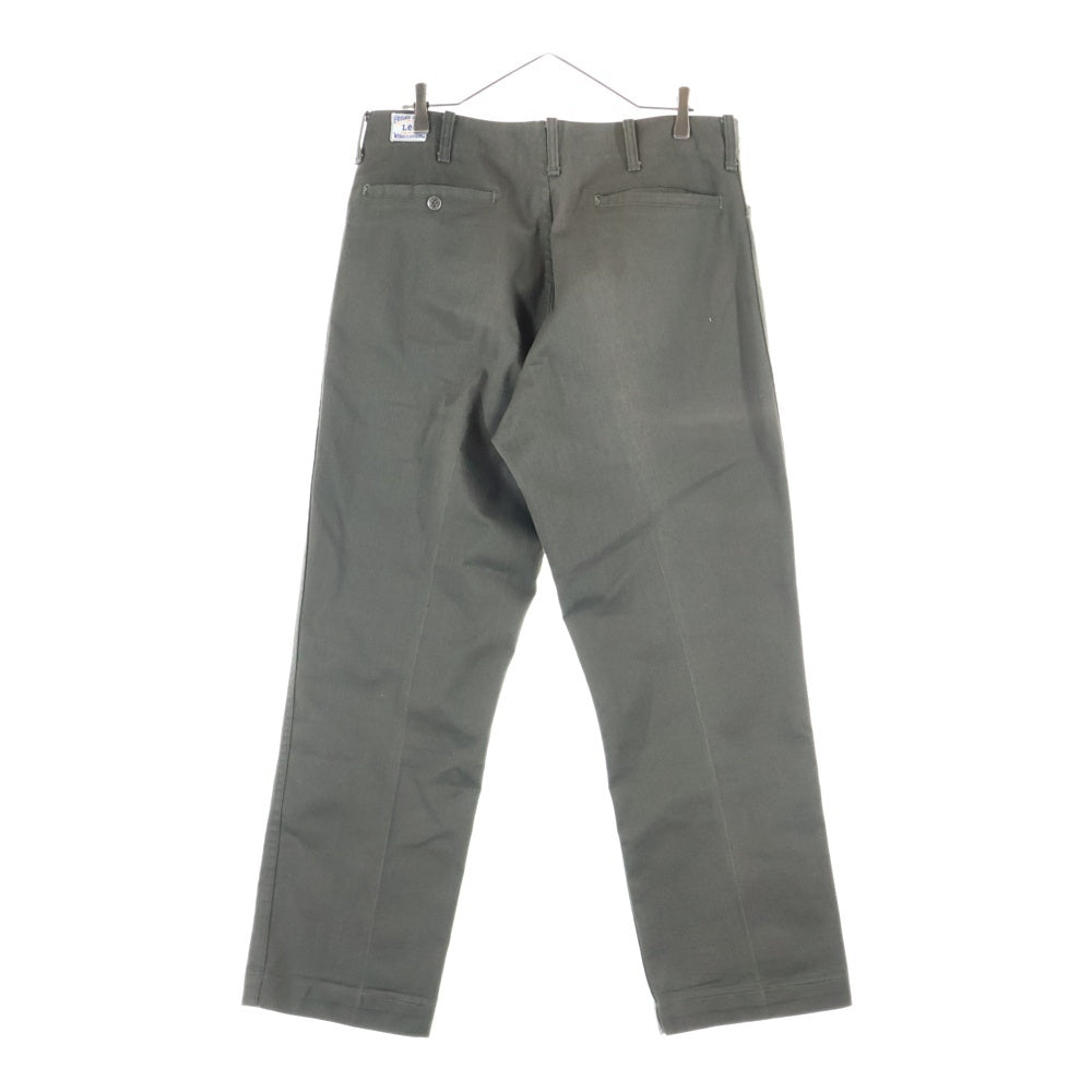 LEE(リー) 60-70S VINTAGE FRISKO JEANS WORK CLOTHING 42TALON TROUSERS ヴィンテージ フリスコ ジーンズ 42タロン ユニオンチケット スラックス トラウザーズ カーキ