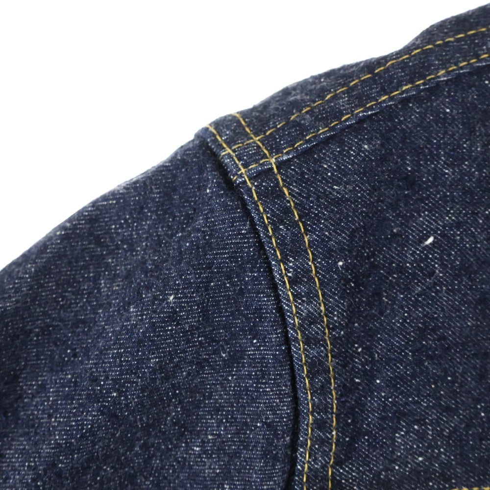 New Manual(ニュー マニュアル) #006 LV 2ND T-BACK JKT ONE-WASHED セカンド ティーバック デニムジャケット インディゴ