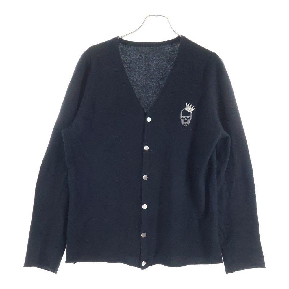 lucien pellat-finet(ルシアンペラフィネ) ドクロ刺繍 ラインストーン