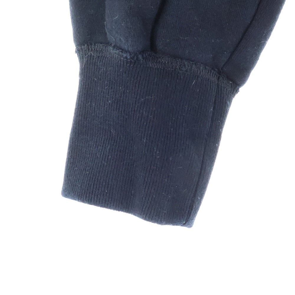 lucien pellat-finet(ルシアンペラフィネ) スカル刺繍 エンブロイダリープルオーバーフーディー パーカー ブラック