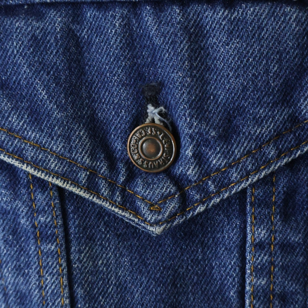 Levi's(リーバイス) 70s 70505-0217 4TH TYPE VNTAGE JACKET ボタン裏527 トラッカーデニムジャケット インディゴブルー