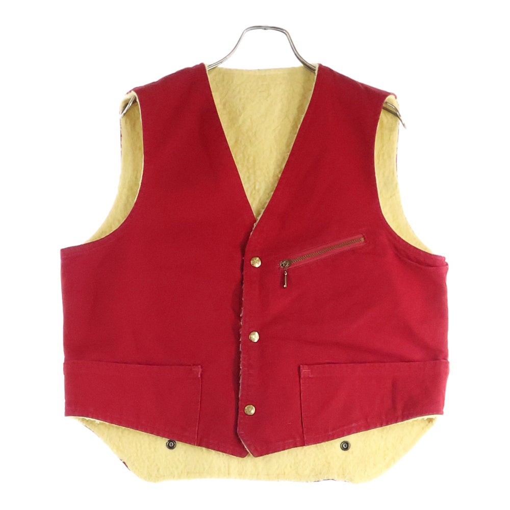 VINTAGE(ヴィンテージ) 60s CARTERS Duck Vest カーターズ ダックベスト レッド/イエロー