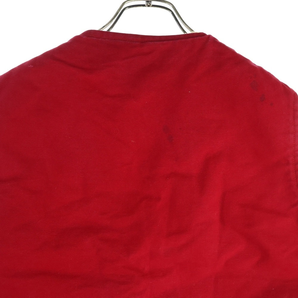 VINTAGE(ヴィンテージ) 60s CARTERS Duck Vest カーターズ ダックベスト レッド/イエロー