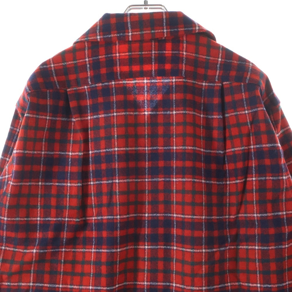 PENDLETON(ペンドルトン) 60S VINTAGE CHECK L/S SHIRT チェック 長袖 シャツ ヴィンテージ レッド/ネイビー/ホワイト