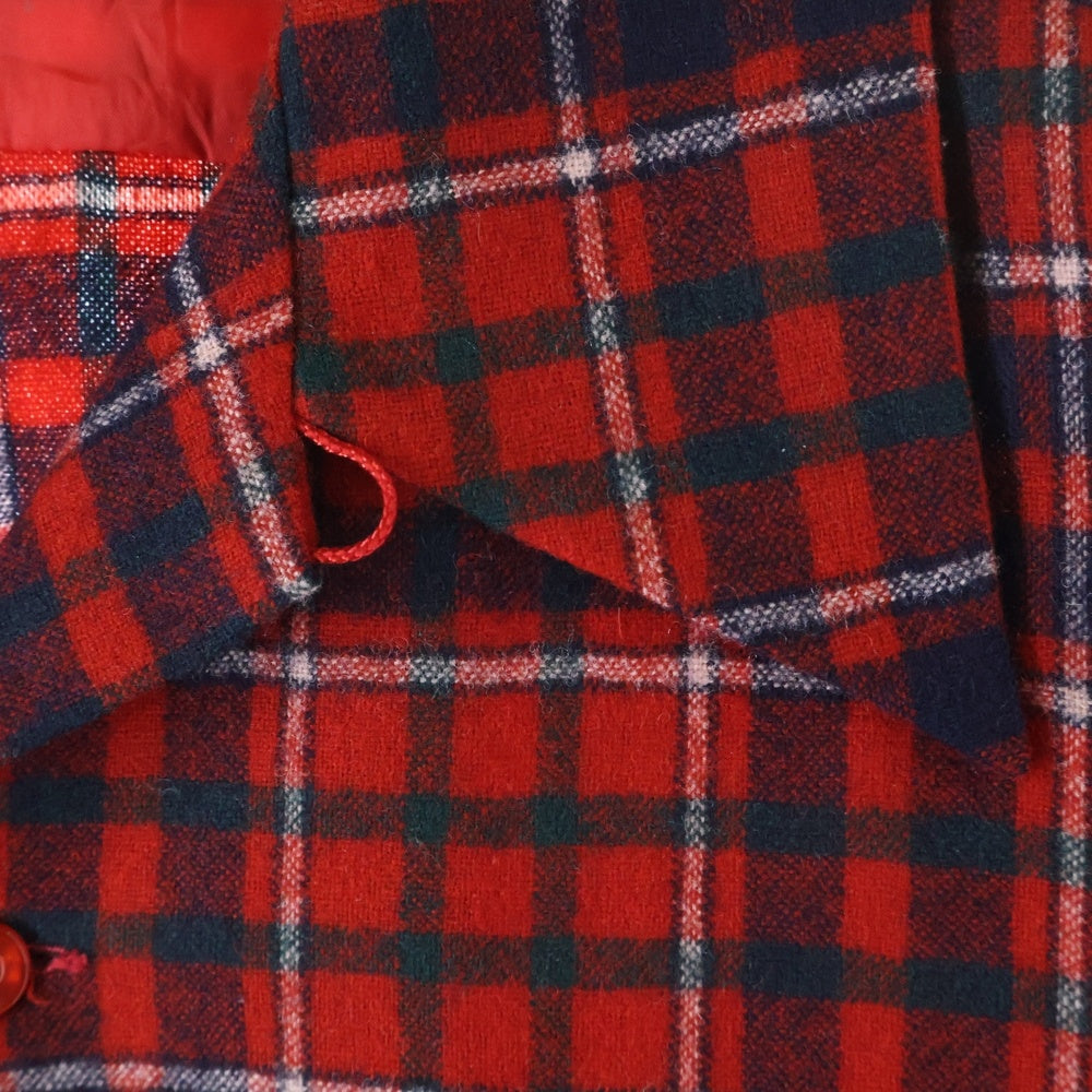 PENDLETON(ペンドルトン) 60S VINTAGE CHECK L/S SHIRT チェック 長袖 シャツ ヴィンテージ レッド/ネイビー/ホワイト