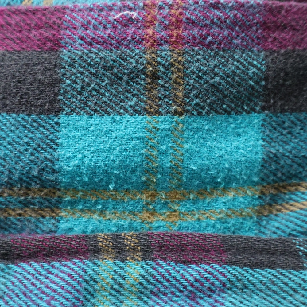 FIVE BROTHERS(ファイブブラザー) 70-80S VINTAGE CHECK L/S SHIRT ヴィンテージ チェック 長袖 シャツ ブルー/ボルドー/イエロー