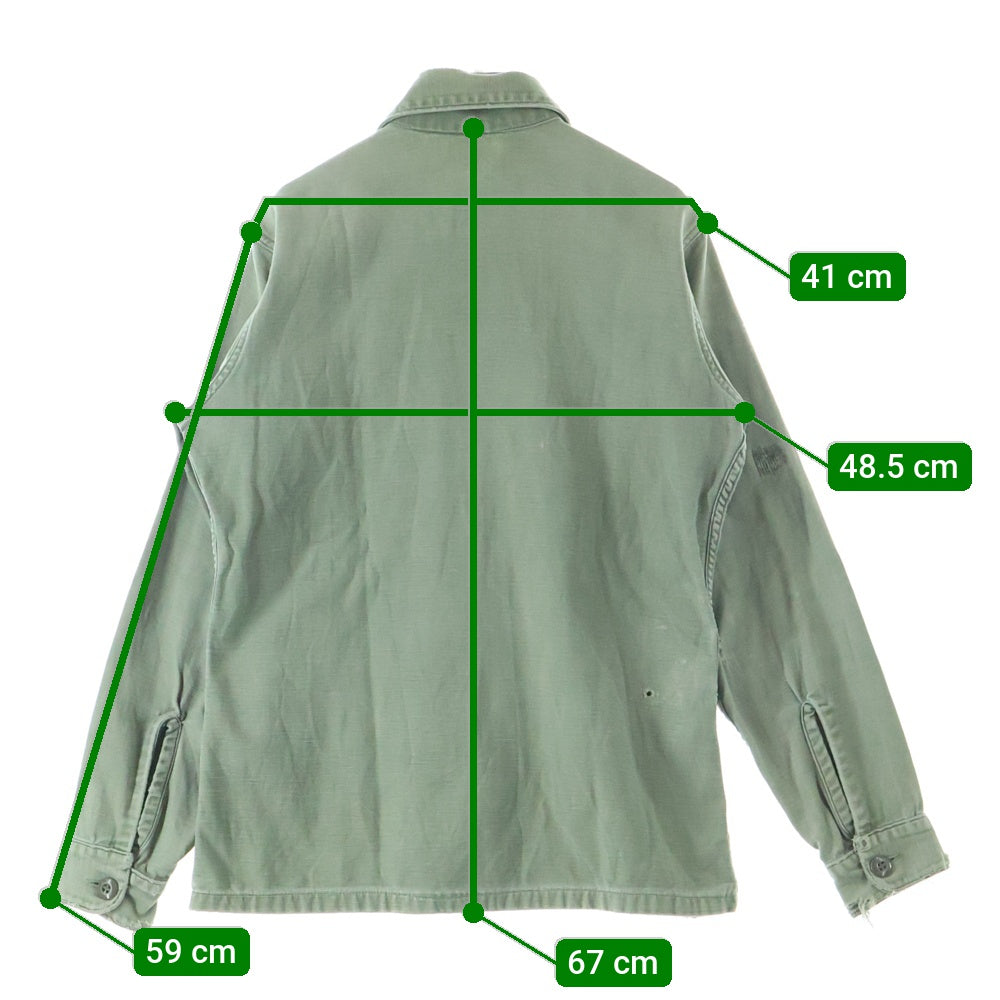 VINTAGE(ヴィンテージ) 60S U.S. ARMY UTILITY SHIRT 2nd ユーティリティ シャツ セカンド 69年製 カーキ