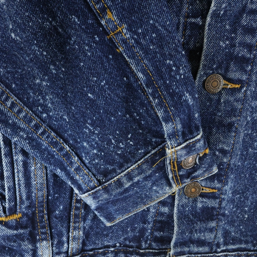 Levi's(リーバイス) 80s GALACTIC WASHED DENIM JACKET ボタン裏527 ギャランティックウォッシュデニムジャケット 70507-0229 ブルー