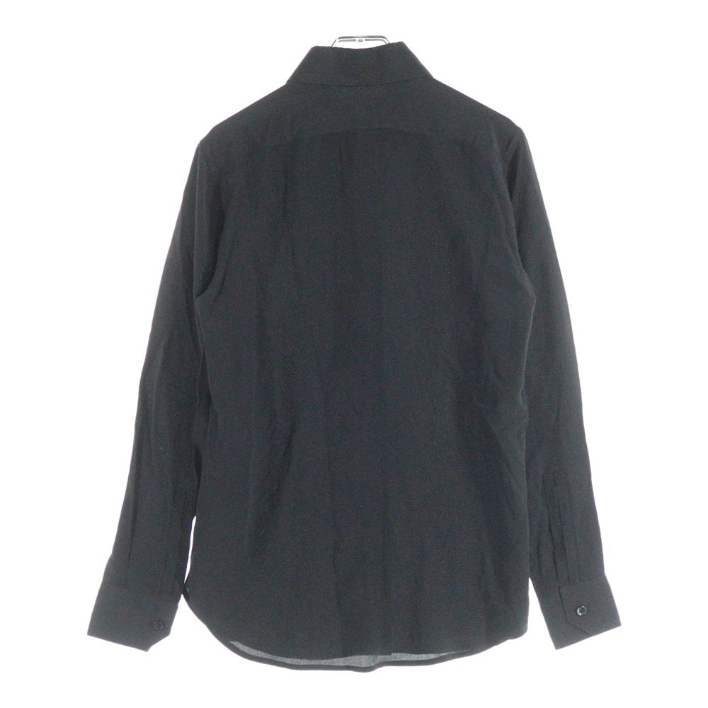 SAINT LAURENT PARIS(サンローランパリ) uniform shirt 636994 Y100W 長袖ドレスボタンシャツ ブラック