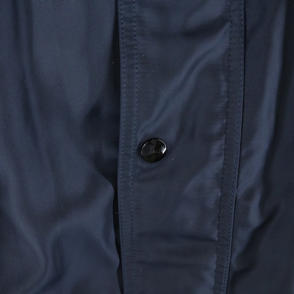 CELINE(セリーヌ) 25AW Nylon windbreaker jacket RV0SV0K56.07MR ナイロン ウィンドブレーカー ネイビー/ブラック