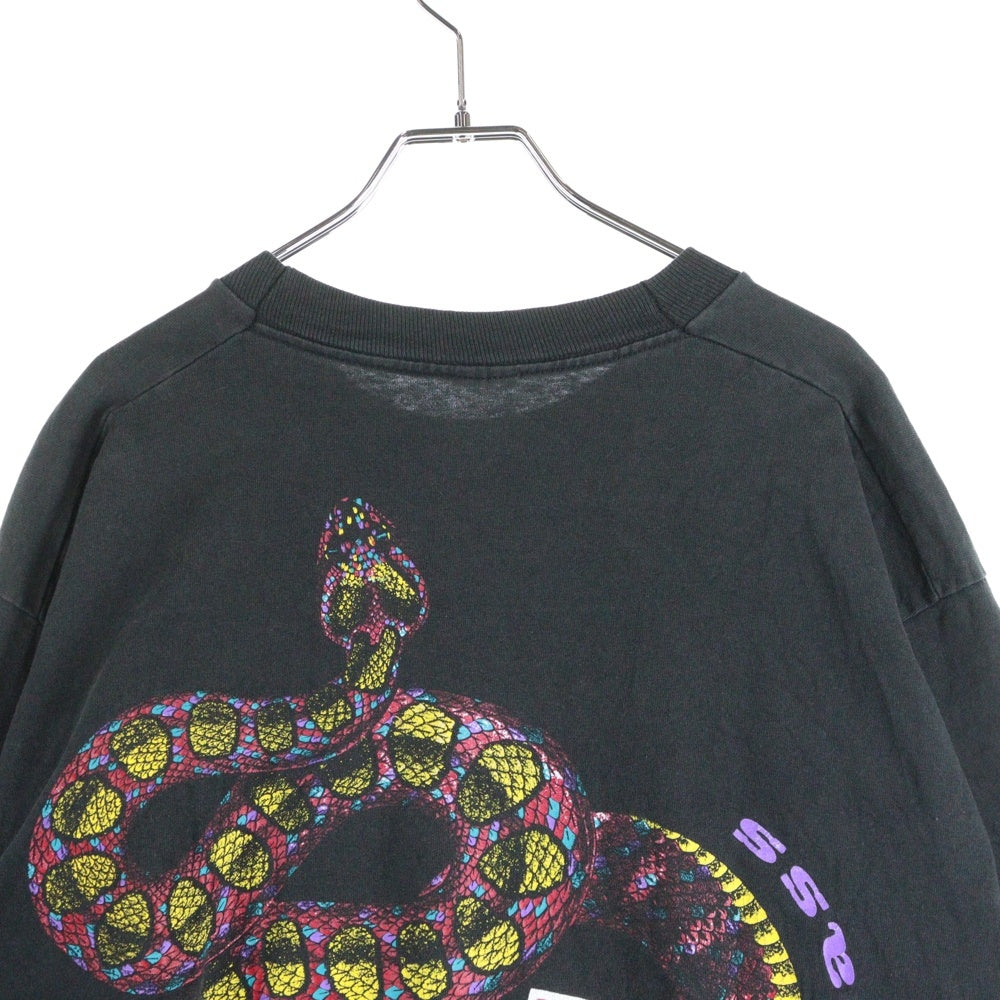 VINTAGE(ヴィンテージ) 90S MARLBORO SNAKE PASS POCKET TEE マルボロ スネークパス ポケット Tシャツ 半袖 カットソー ブラック
