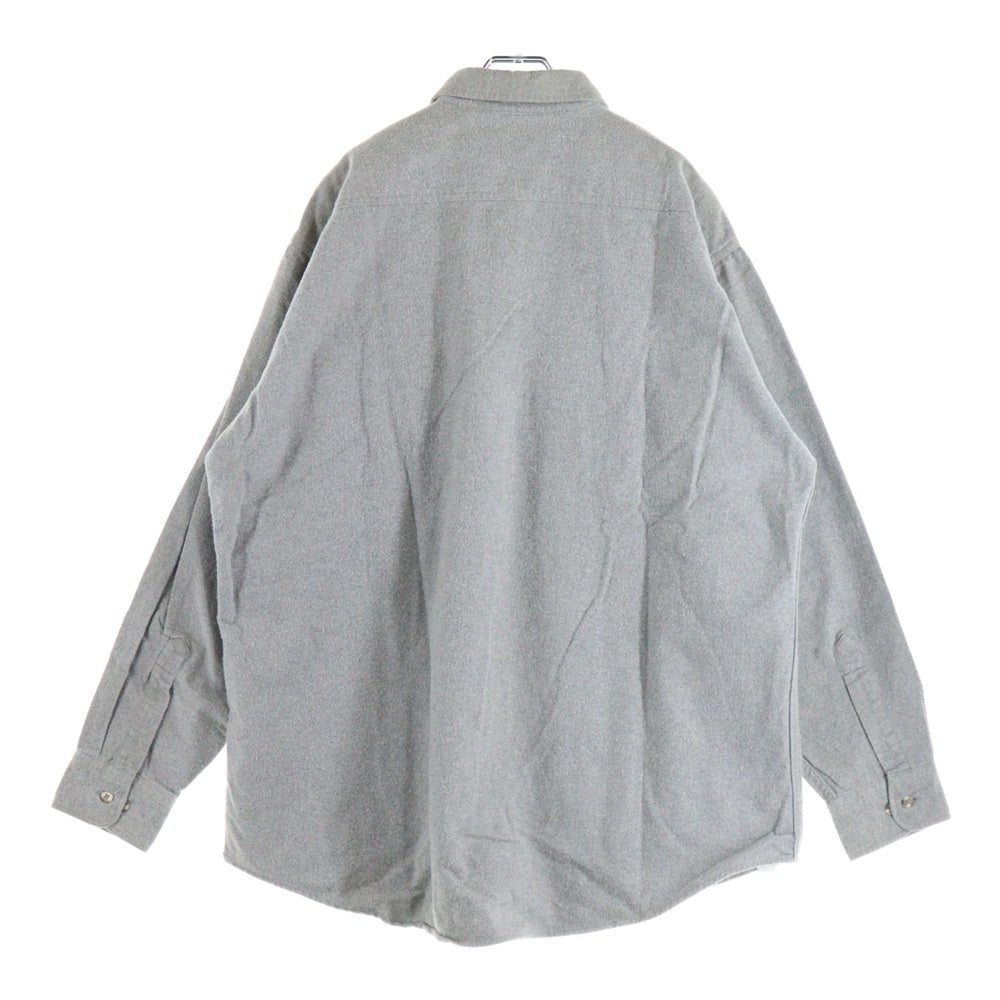 VINTAGE(ヴィンテージ) 90S STJOHN'SBAY CHAMOIS CLOTH セントジョンズベイ シャモアクロス 長袖 コットン シャツ グレー