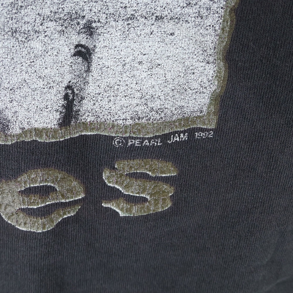 VINTAGE(ヴィンテージ) 90S PEARL JAM CHOICES 1992 パールジャム チョイス チョイシーズ 半袖Tシャツ カットソー ブラック