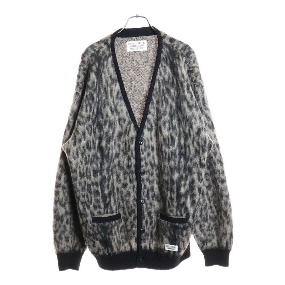 WACKO MARIA(ワコマリア) LEOPARD MOHAIR CARDIGAN レオパード柄