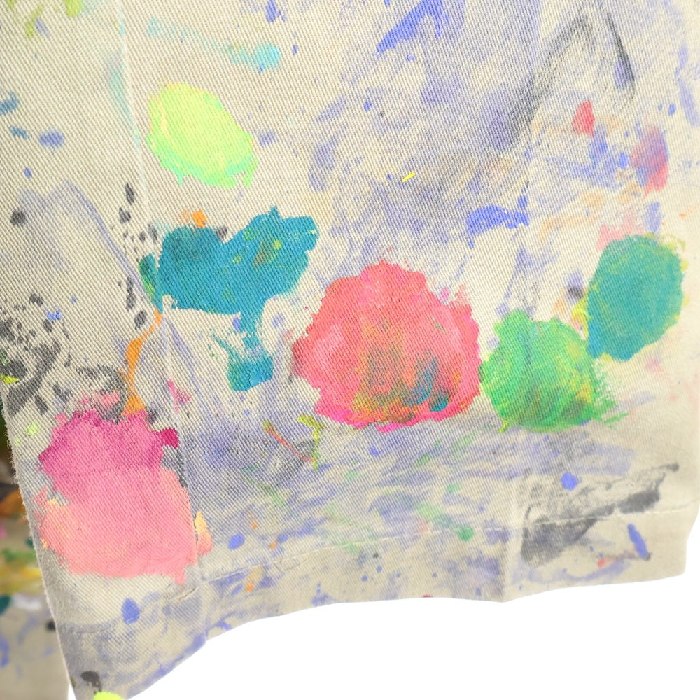 Dickies(ディッキーズ) 90s TALON ZIP WORK PANTS 874 タロンジップ ペンキ加工 ワークパンツ チノ ベージュ