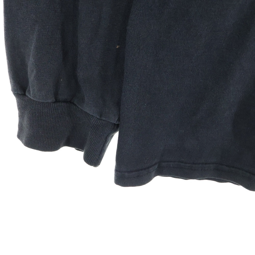 HARLEY DAVIDSON(ハーレーダビッドソン) 00s VINTAGE GREEN FLAMES L/S TEE フレイムス 袖ファイヤー 長袖Tシャツ ブラック/グリーン