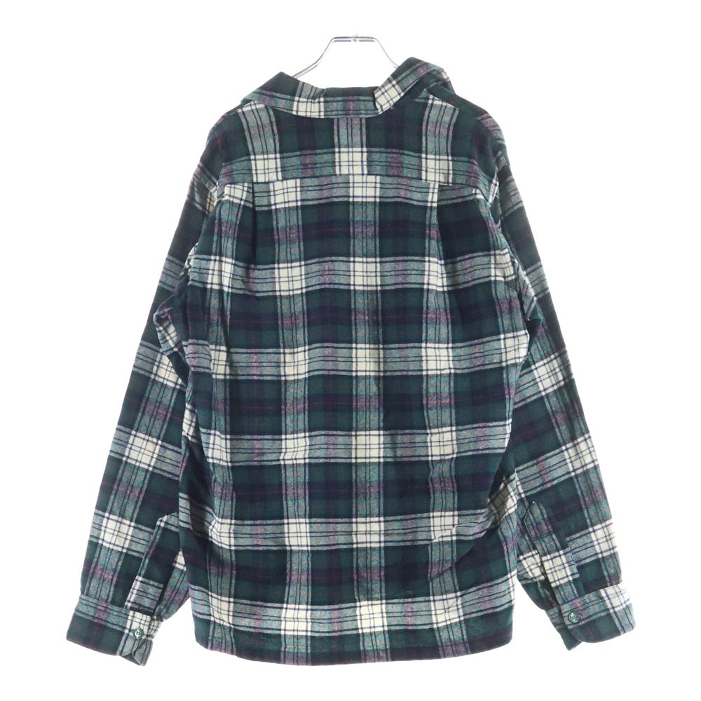 PENDLETON(ペンドルトン) 60S WOOL CHECK L/S SHIRT ウール チェック 長袖シャツ グリーン/ホワイト/レッド