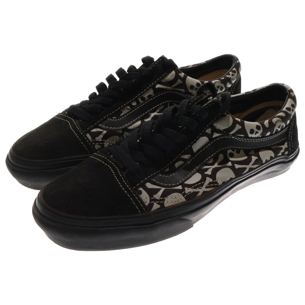 VANS(ヴァンズ) 90S OLD SKOOL SKULL オールドスクール スリッポン スカル ドクロ 髑髏 ブラック/ホワイト