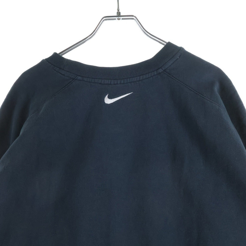 NIKE(ナイキ) 00S OLD CENTER LOGO TECH Y2K 黒タグ おにぎりロゴ テック スウェット トレーナー ブラック/グレー