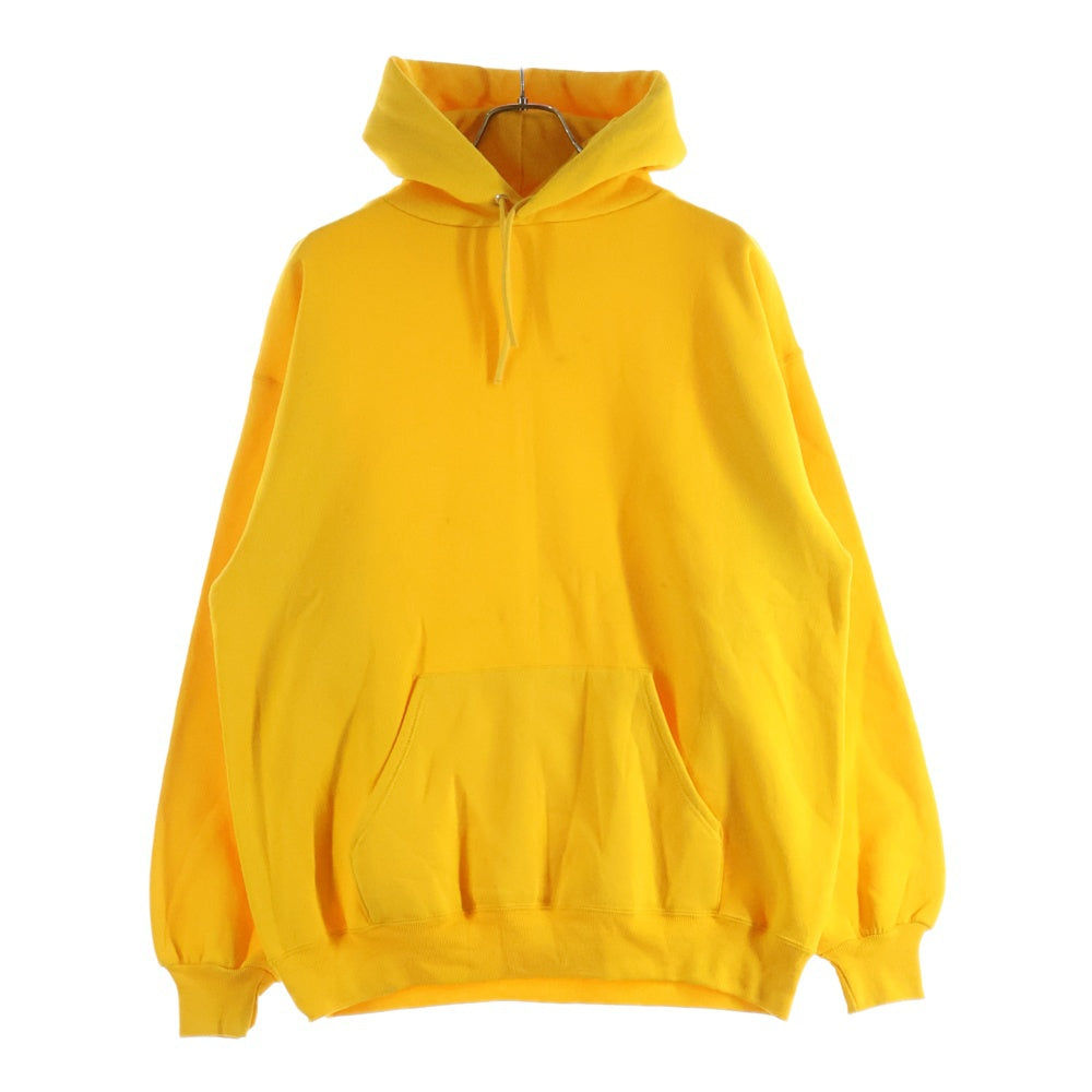 VINTAGE(ヴィンテージ) 80S JERZEES ジャージーズ DEADSTOCK PULLOVER HOODIE PARKA USA製 デッドストック 無地 フーディー スウェット パーカー イエロー