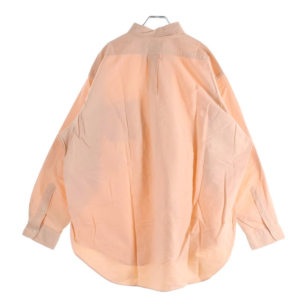 RALPH LAUREN(ラルフローレン) 90S BIG SHIRT BD L/S SHIRT ビッグシャツ ボタンダウン 長袖シャツ ピンク