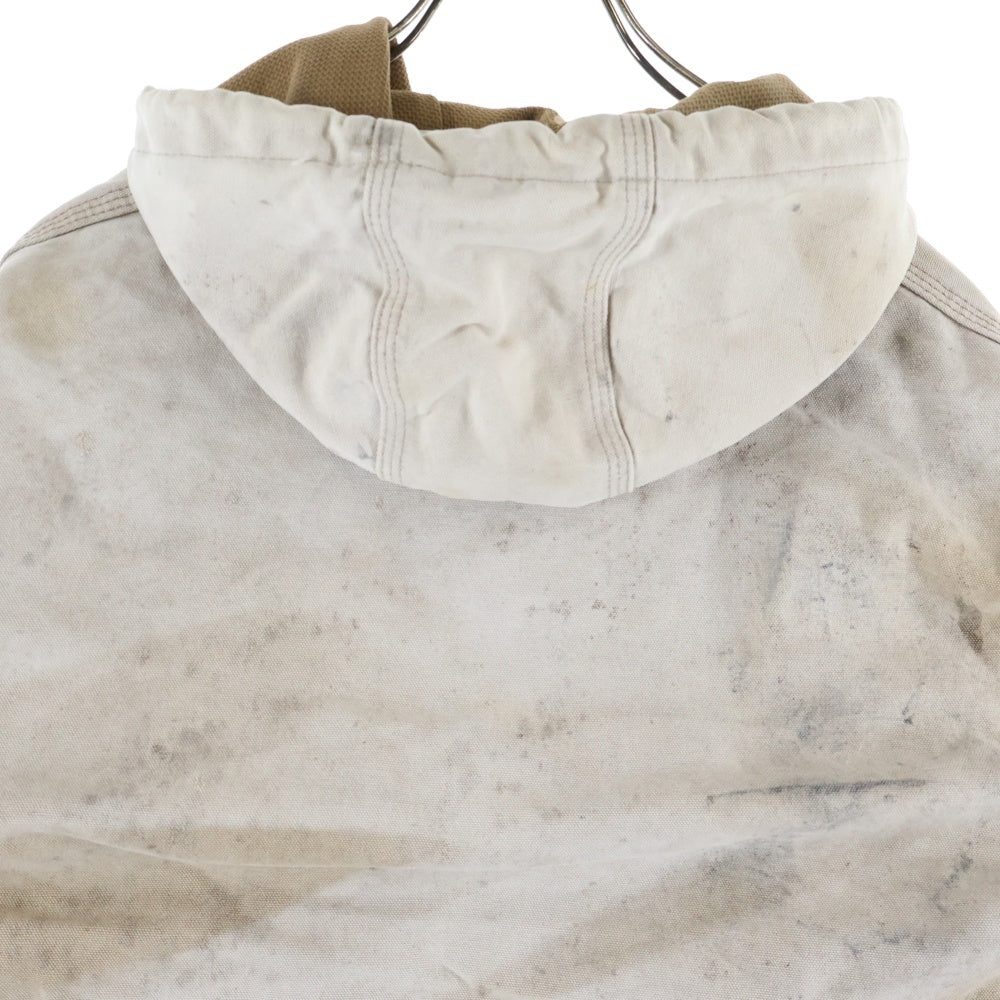 CARHARTT(カーハート) DUCK ACTIVE JACKET ZIP UP HOODIE アクティブジャケット ジップアップ フーディー パーカー ダック地 2007年製 J131 BRN