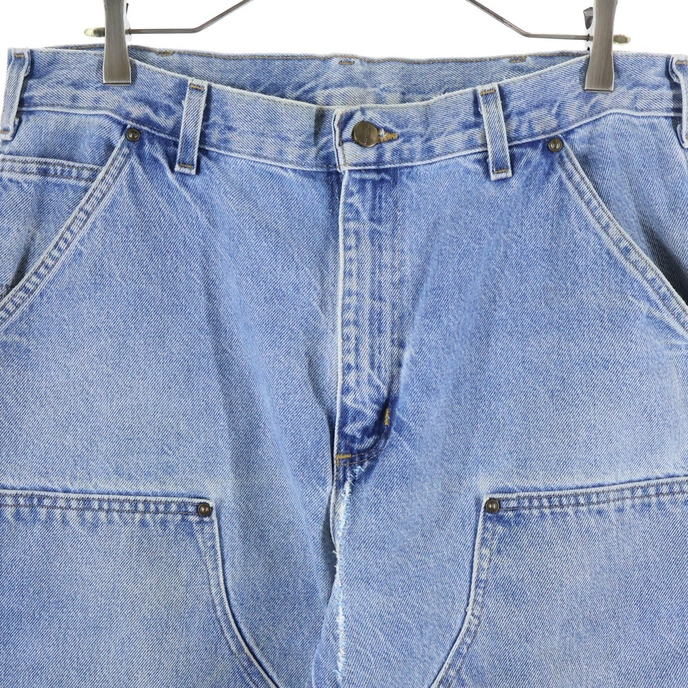 CARHARTT(カーハート) DOUBLE KNEE DENIM PANTS ダブルニーデニムパンツ ブルー